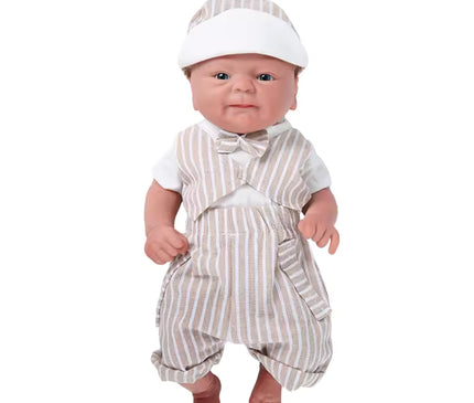 Bebé reborn recién nacido 35cm - Santiago