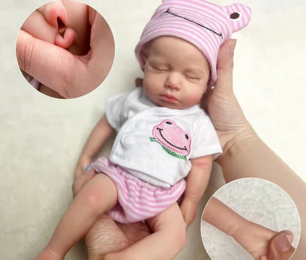 Bebé reborn de silicona completa niña 36cm - Sofía