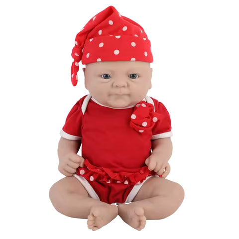 Muñeca reborn niña de silicona 36cm - Fernanda